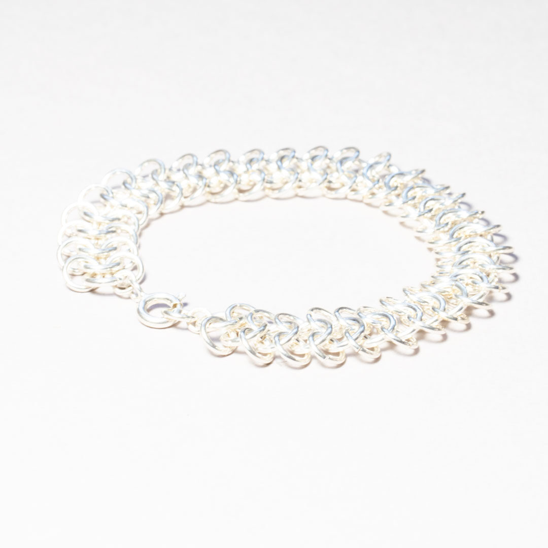 armband-av-silverringar